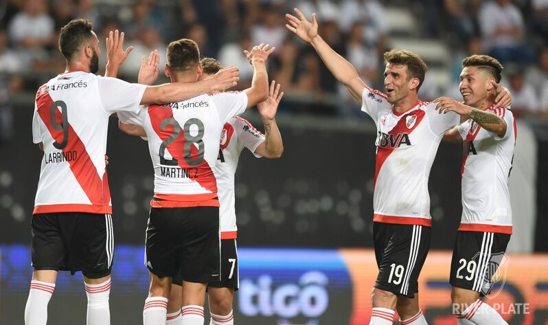 Partido RiverPlate Olimpia Imagen de Partido RiverPlate Olimpia