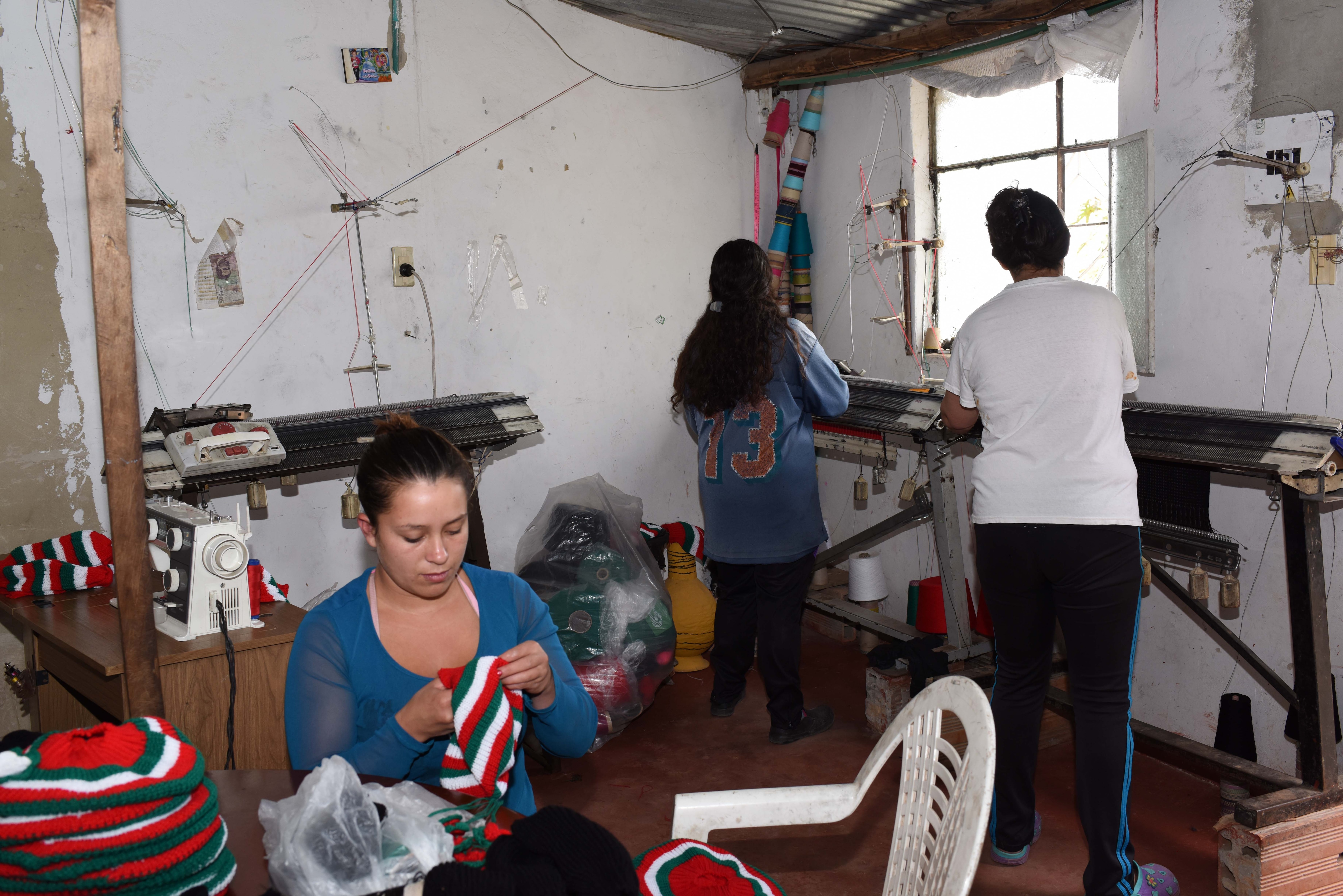 El taller de mujeres en Soacha Fotografía del taller de mujeres en Soacha
