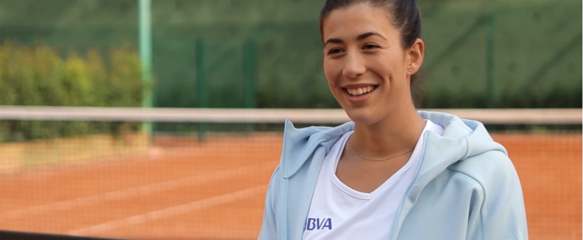 Garbiñe Muguruza planifica su futuro BBVA Garbiñe Muguruza planifica su futuro BBVA