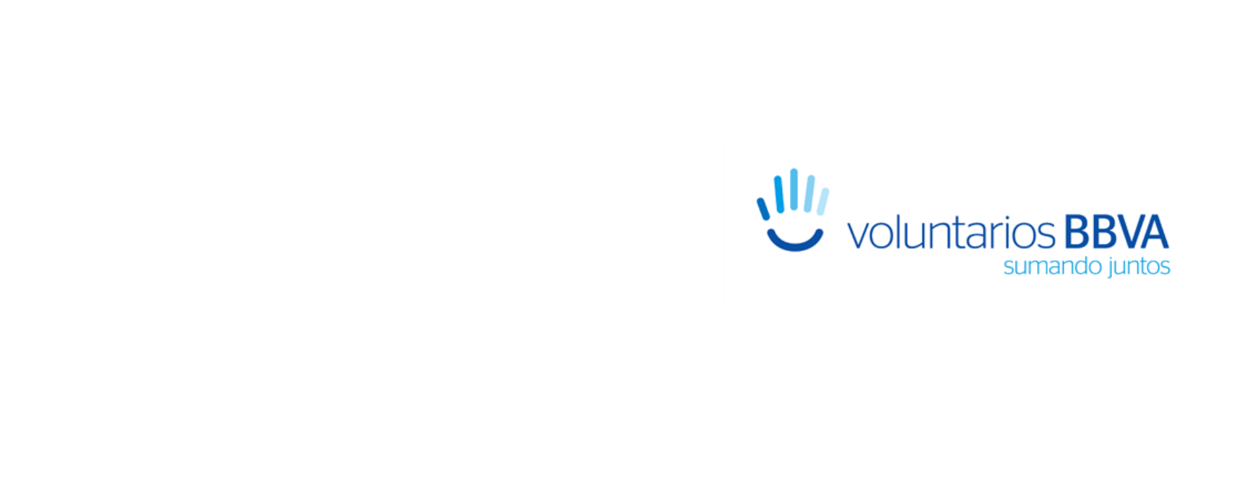 Día internacional Voluntarios naciones unidas logo bbva sumando juntos fotografia de voluntarios BBVA dia voluntariado