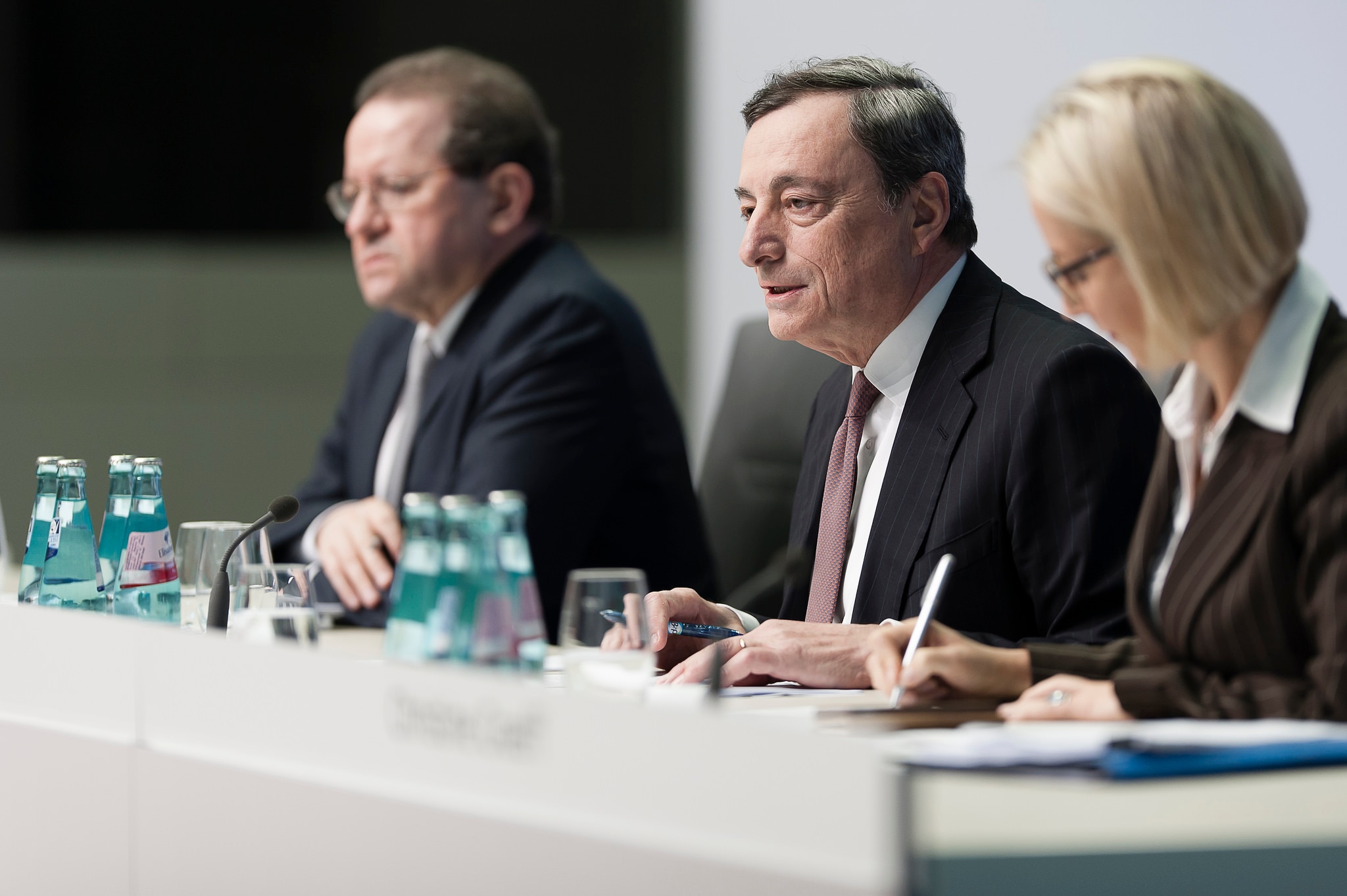 BCE Banco Central Europeo Mario Draghi