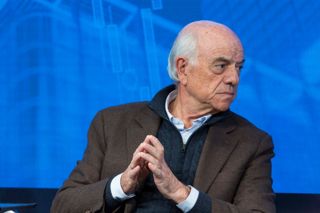 El presidente de BBVA, Francisco González participa en un panel sobre ‘fintech’ en el World Economic Forum de Davos, Suiza, el 19 de enero de 2017 Imagen de El presidente de BBVA, Francisco González participa en un panel sobre ‘fintech’ en el World Economic Forum de Davos, Suiza, el 19 de enero de 2017
