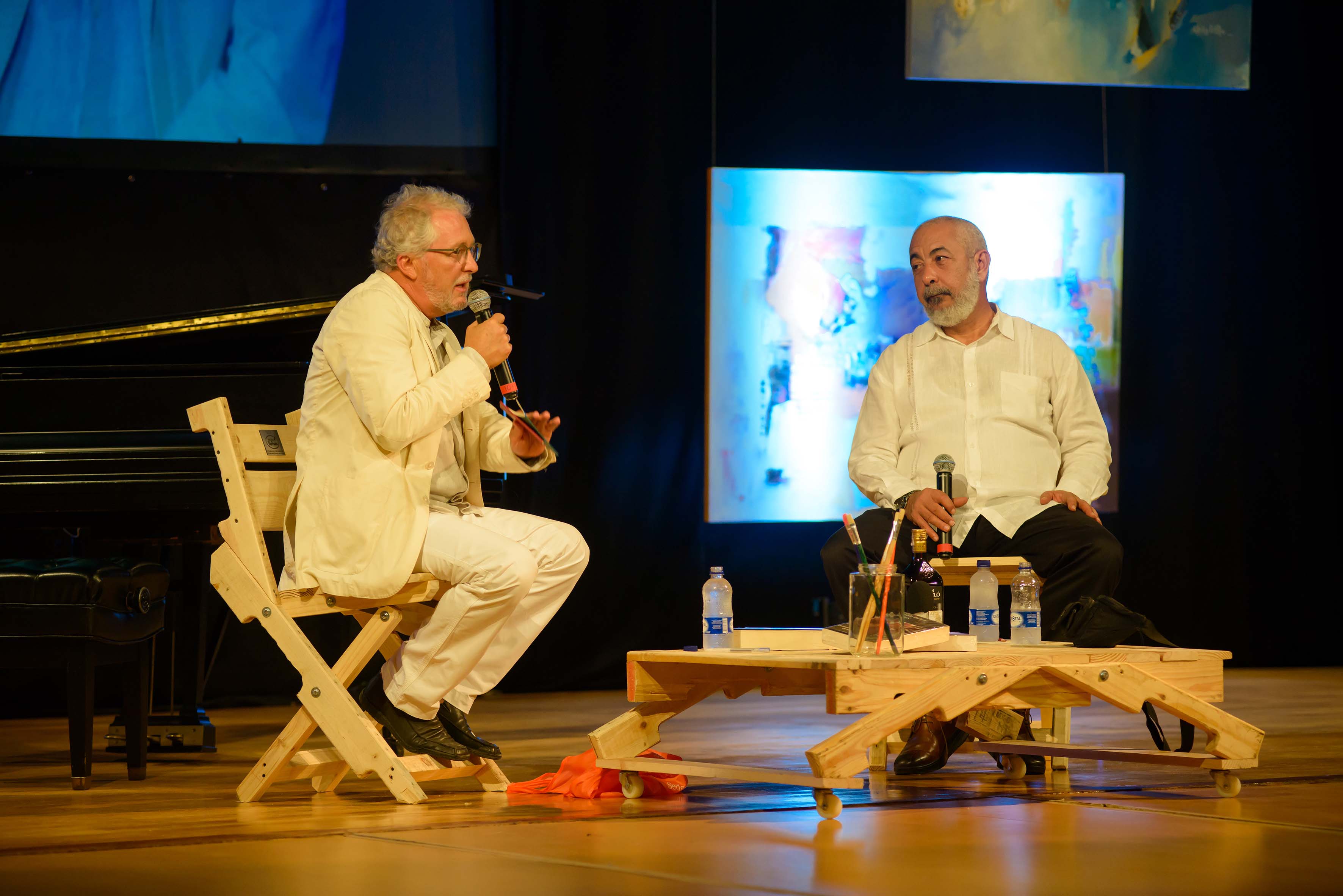 El escritor cubano, Leonardo Padura, fue el invitado de BBVA Colombia al Hay Festival El escritor cubano, Leonardo Padura, fue el invitado de BBVA Colombia al Hay Festival
