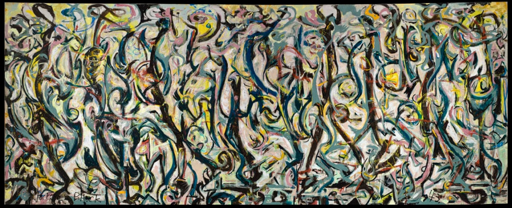 Pollock_Mural 1943_© The Pollock-Krasner Foundation, VEGAP, Bilbao, 2016