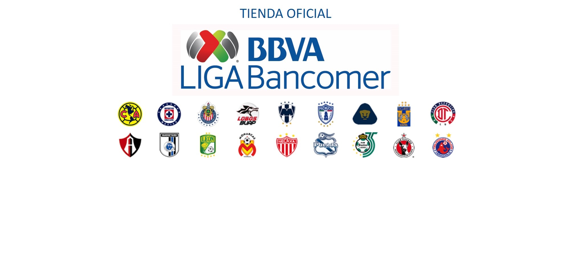 La Liga BBVA MX lanza su tienda oficial en línea BBVA
