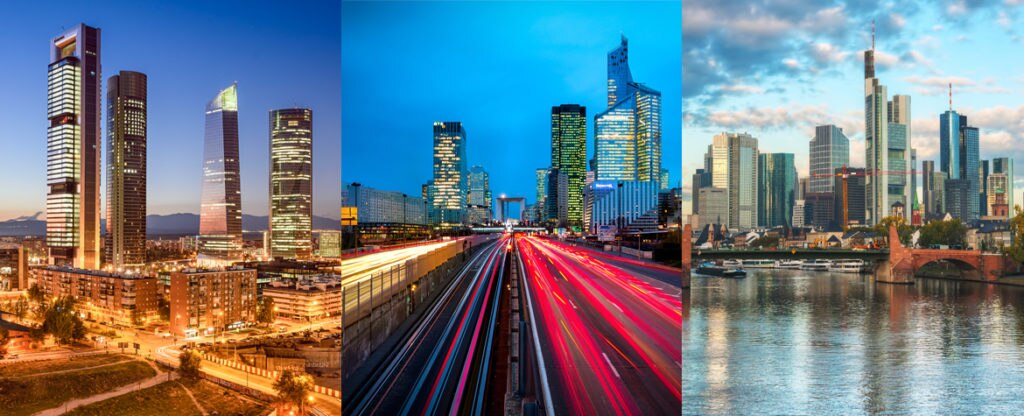 Ciudades financieras europeas