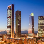 Las cuatro torres de Chamartín, Madrid