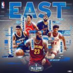 Quinteto del Este para el All Star de la NBA | Foto: NBA