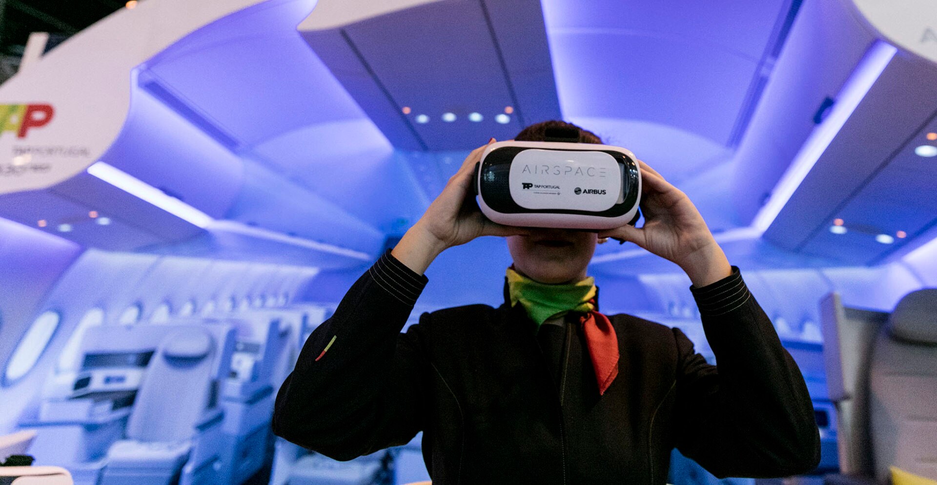 fotografia de fitur 2017 tecnologia aplicaciones realidad virtual bbva