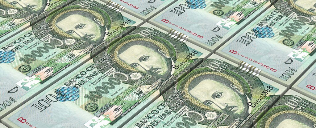 paraguay guaranies moneda economia dinero billetes bbva Fotografia de paraguay guaranies moneda economia dinero billetes bbva