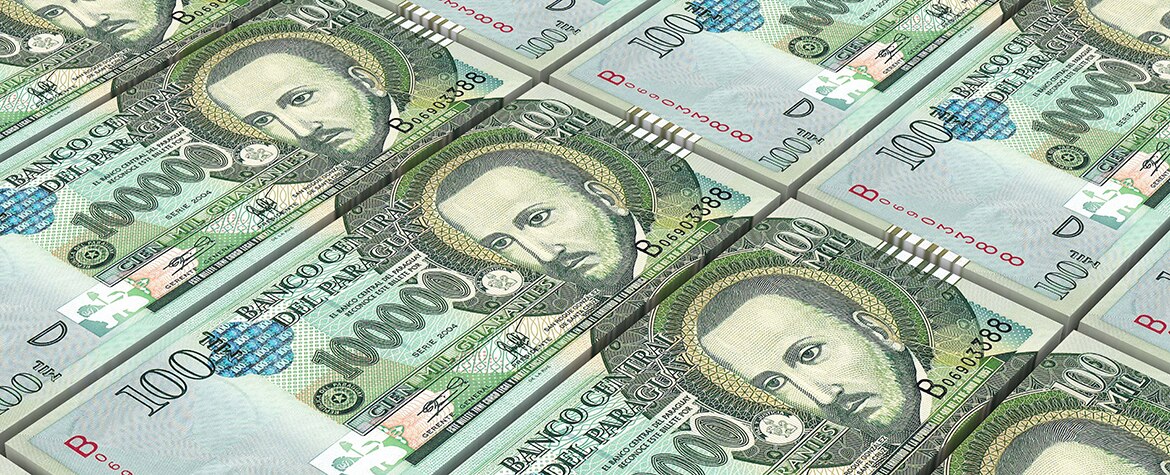 paraguay guaranies moneda economia dinero billetes bbva Fotografia de paraguay guaranies moneda economia dinero billetes bbva