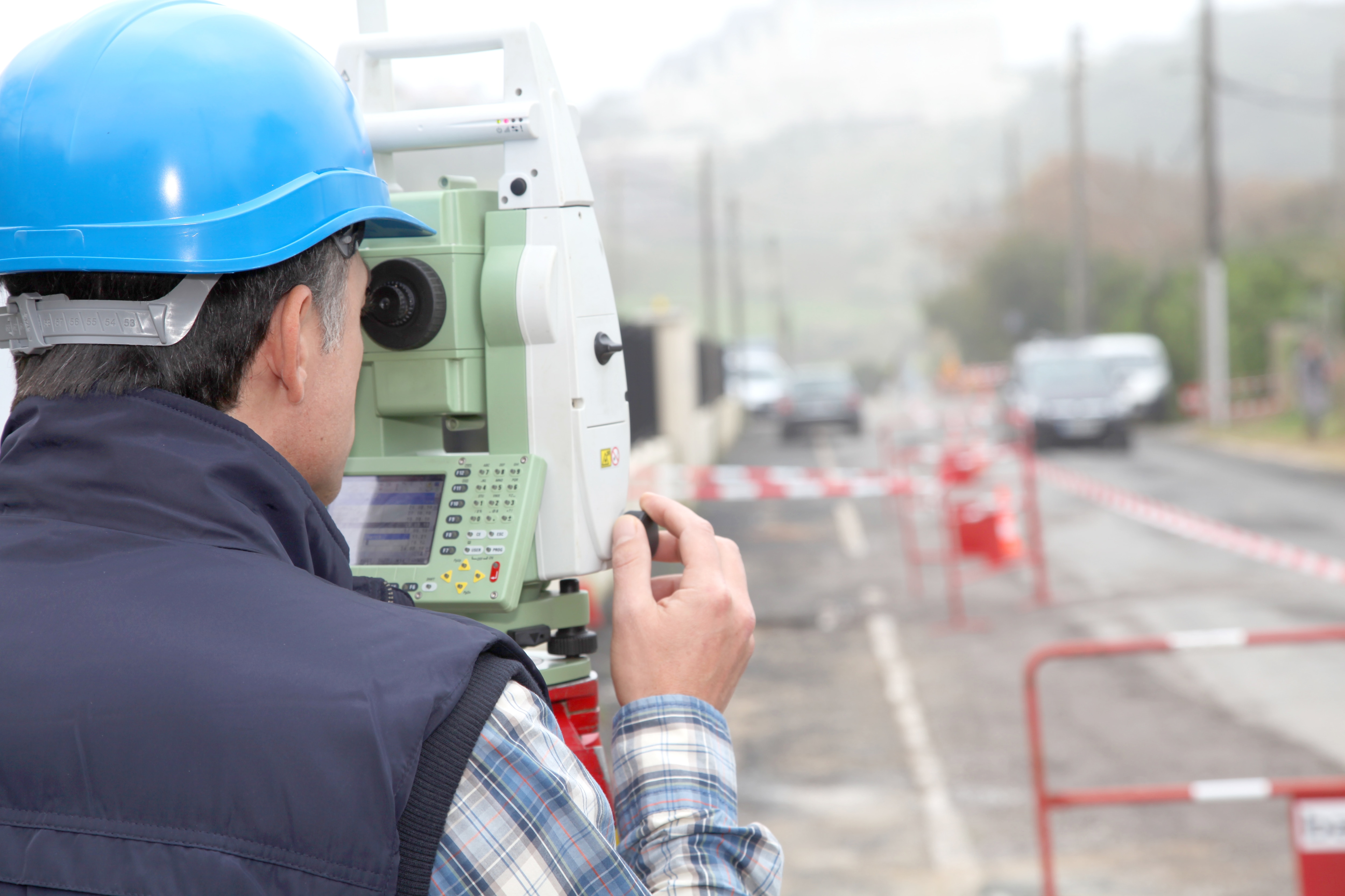 Construcción de vías Fotografía de Construcción de vías