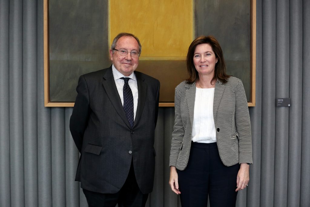Cristina de Parias, Cámara de Comercio de España acuerdo-bbva-camara-de-comercio-de-espana