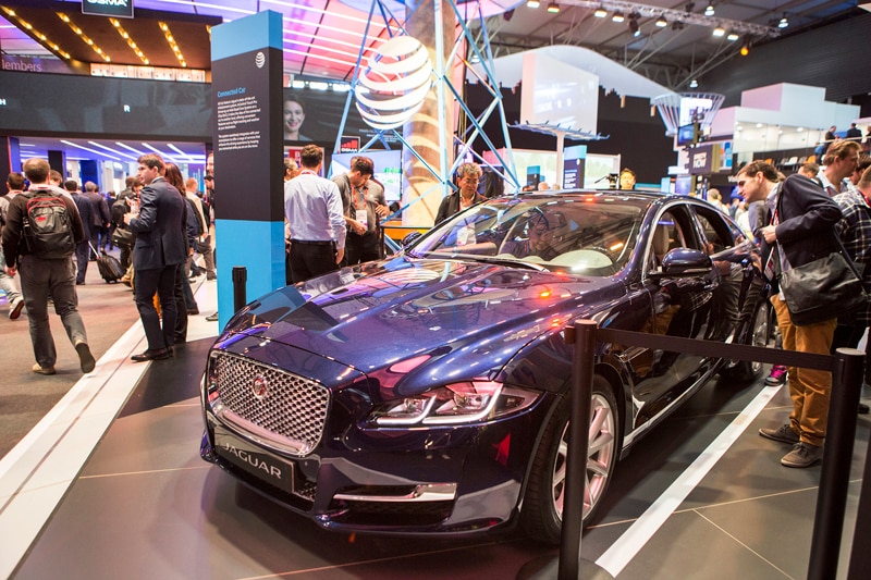Jaguar GSMA MWC coche autónomo