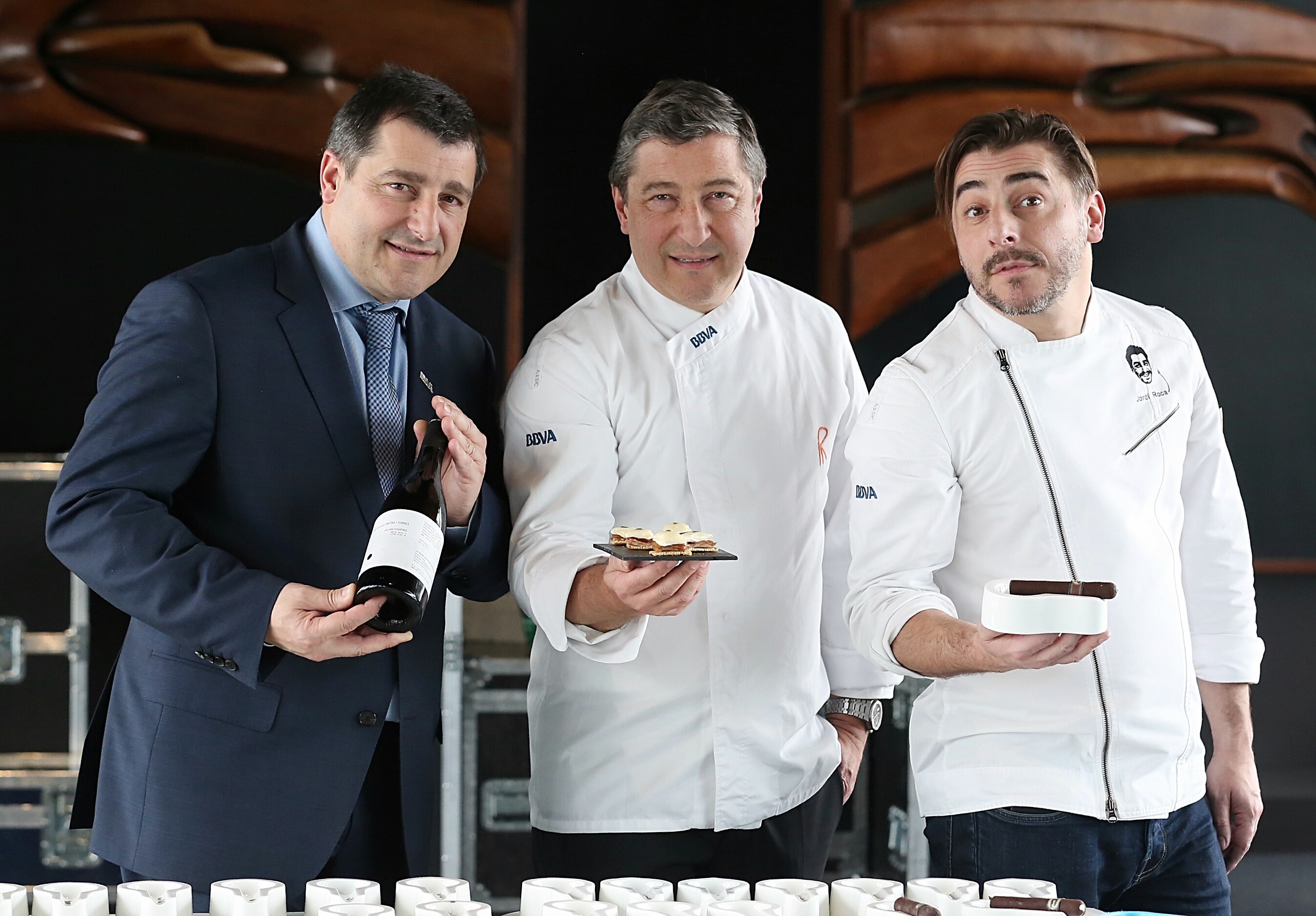 Josep, Joan y Jordi Roca presentan su gira por España junto a BBVA Josep, Joan y Jordi Roca presentan su gira por España junto a BBVA