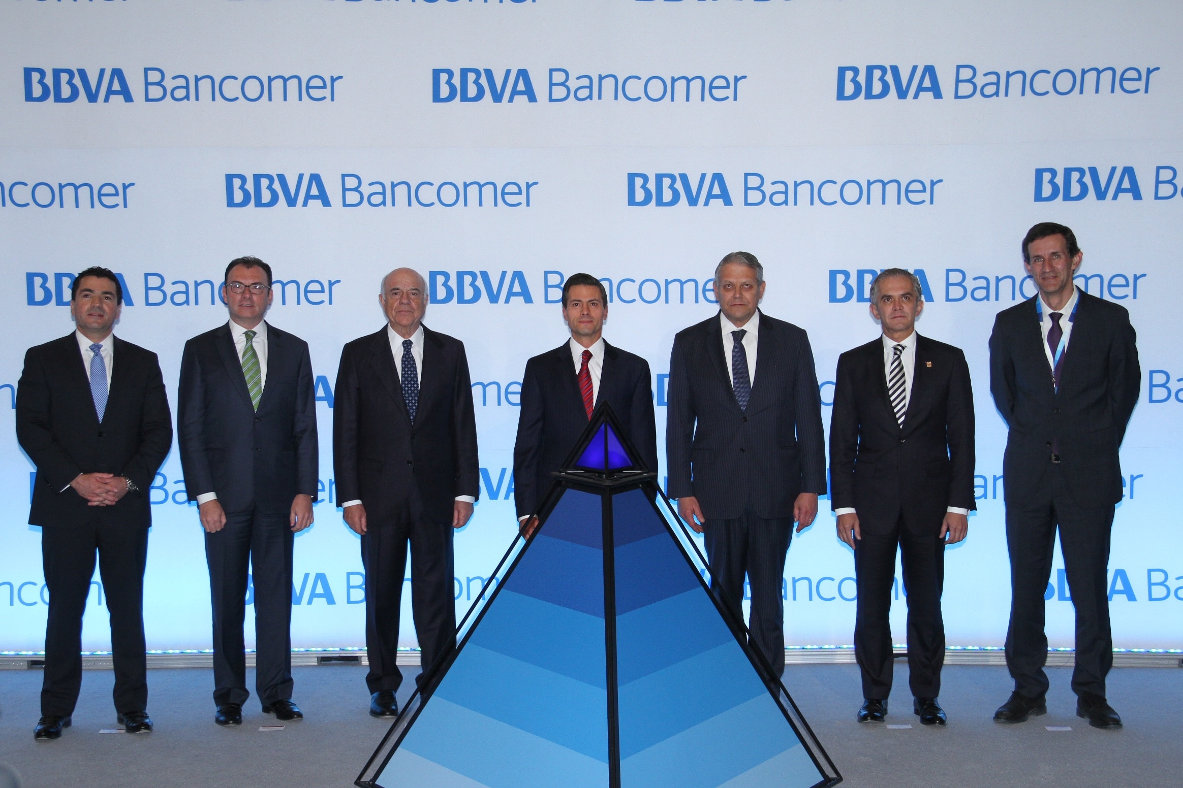 Inauguración Torre BBVA Bancomer