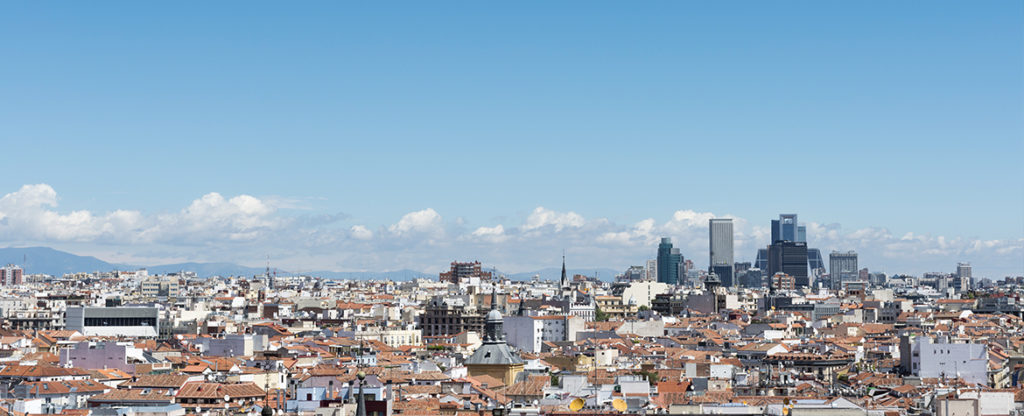 Vista panorámica de Madrid Vista panorámica de Madrid