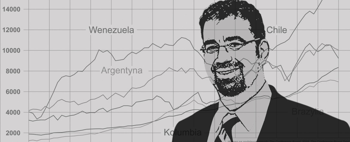 Ilustración Daron Acemoglu, premio Fundación BBVA Fronteras del Conocimiento en Economía 2016 Imagen de Daron Acemoglu, premio Fundación BBVA Fronteras del Conocimiento en Economía 2016