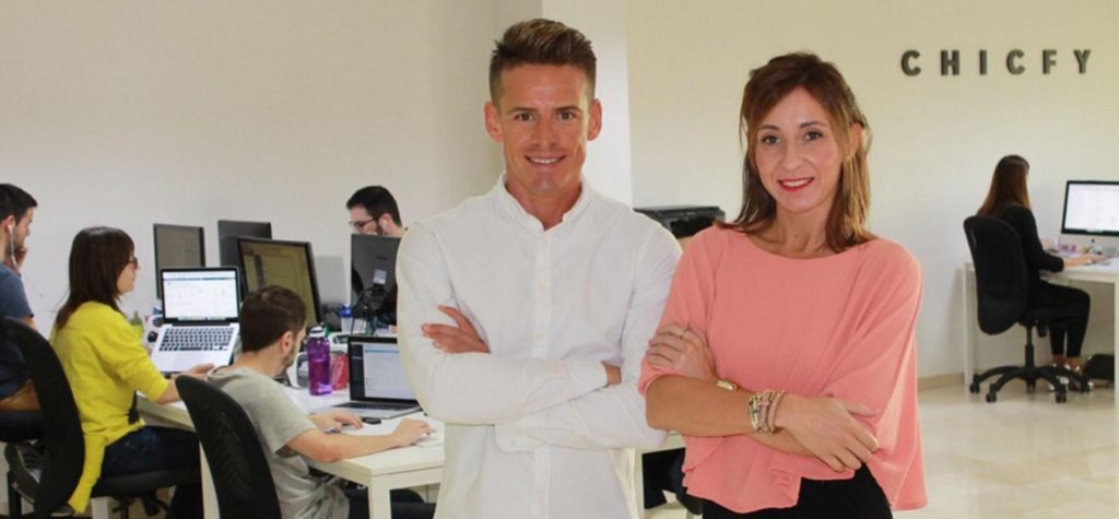 Nono Ruiz y Laura Muñoz, fundadores de Chicfy