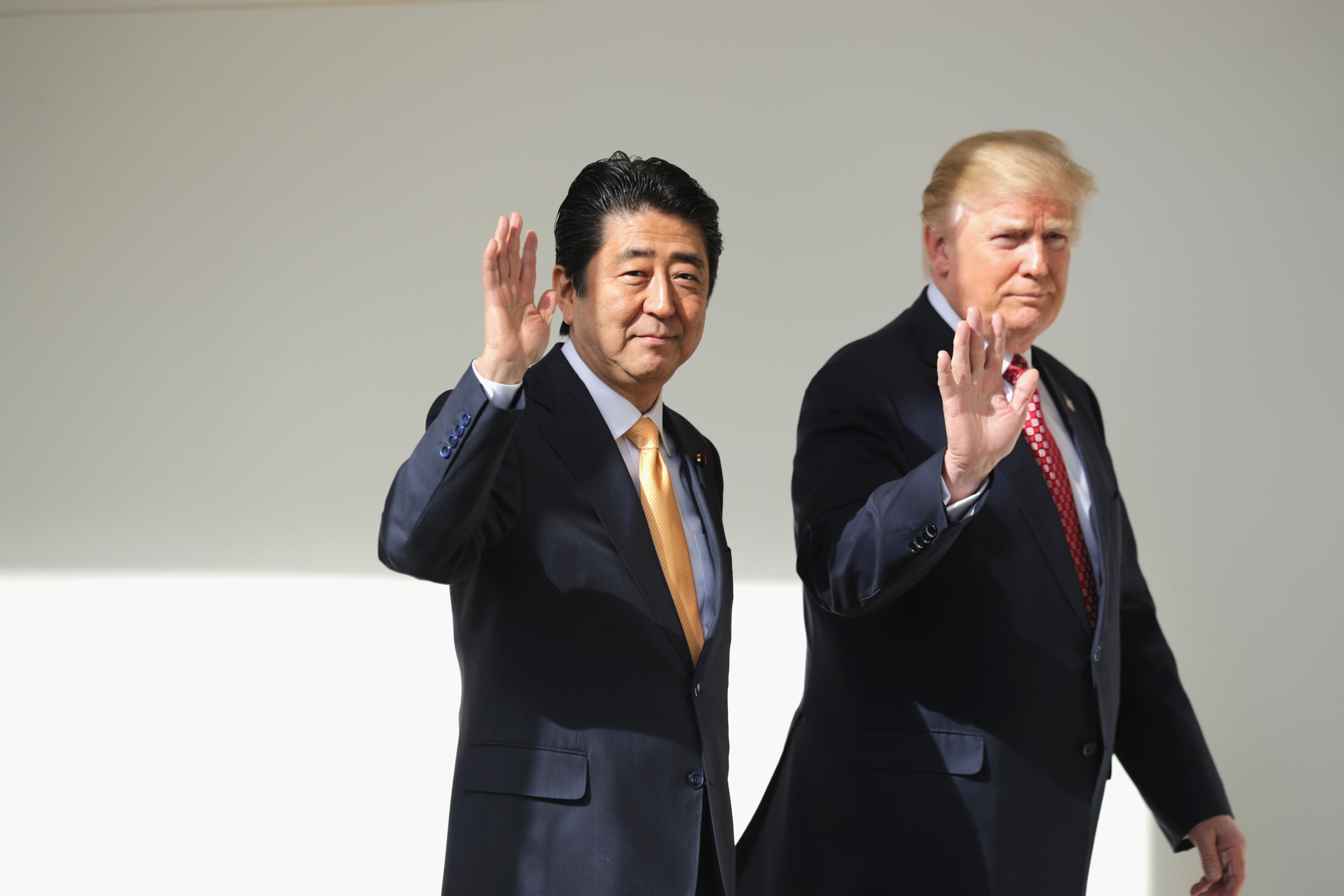 President Trump Holds Joint Press Conference With Japanese PM Shinzo Abe President Trump Holds Joint Press Conference With Japanese PM Shinzo Abe