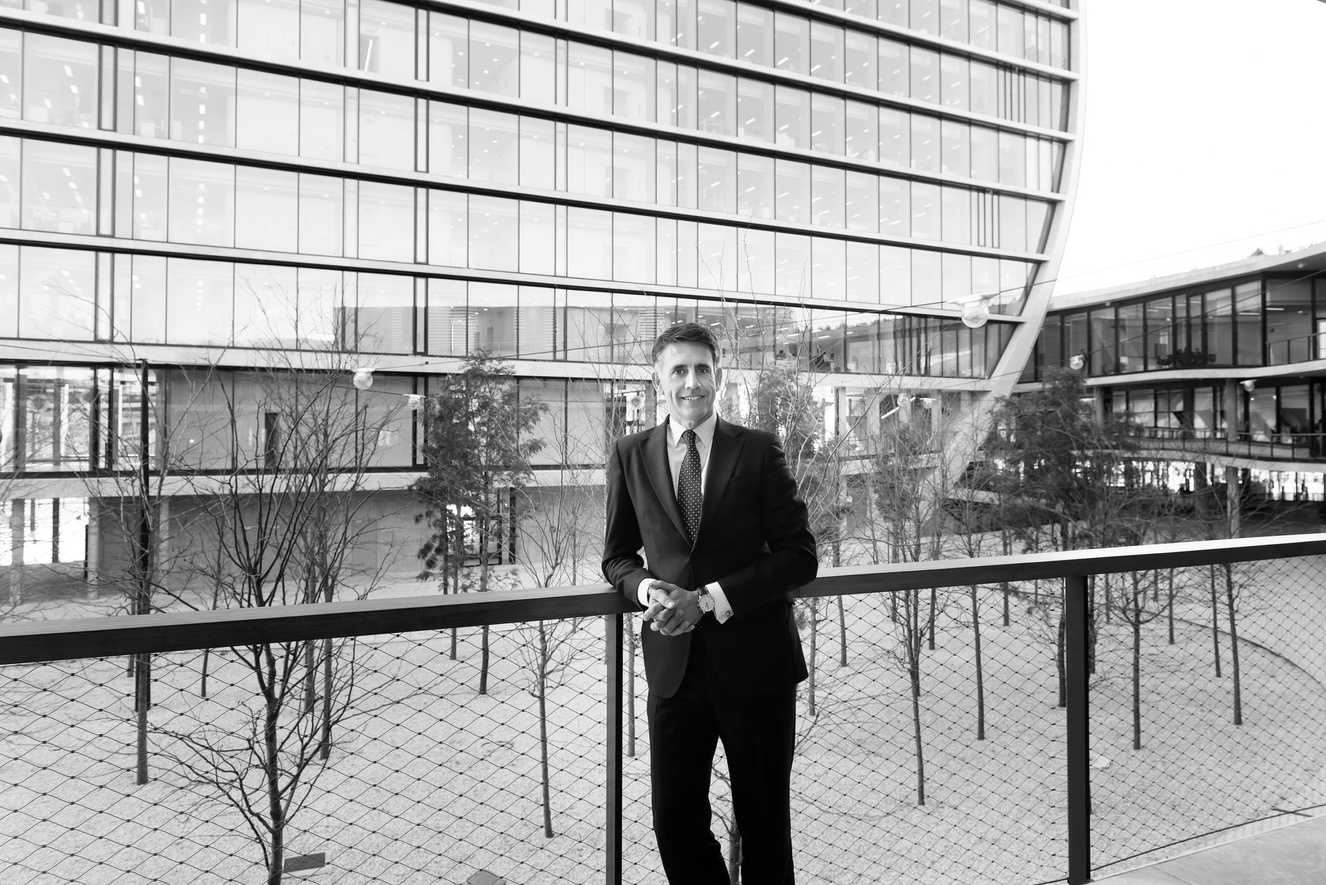 Fotografía de Luis Megías, director de BBVA Asset Management Europa