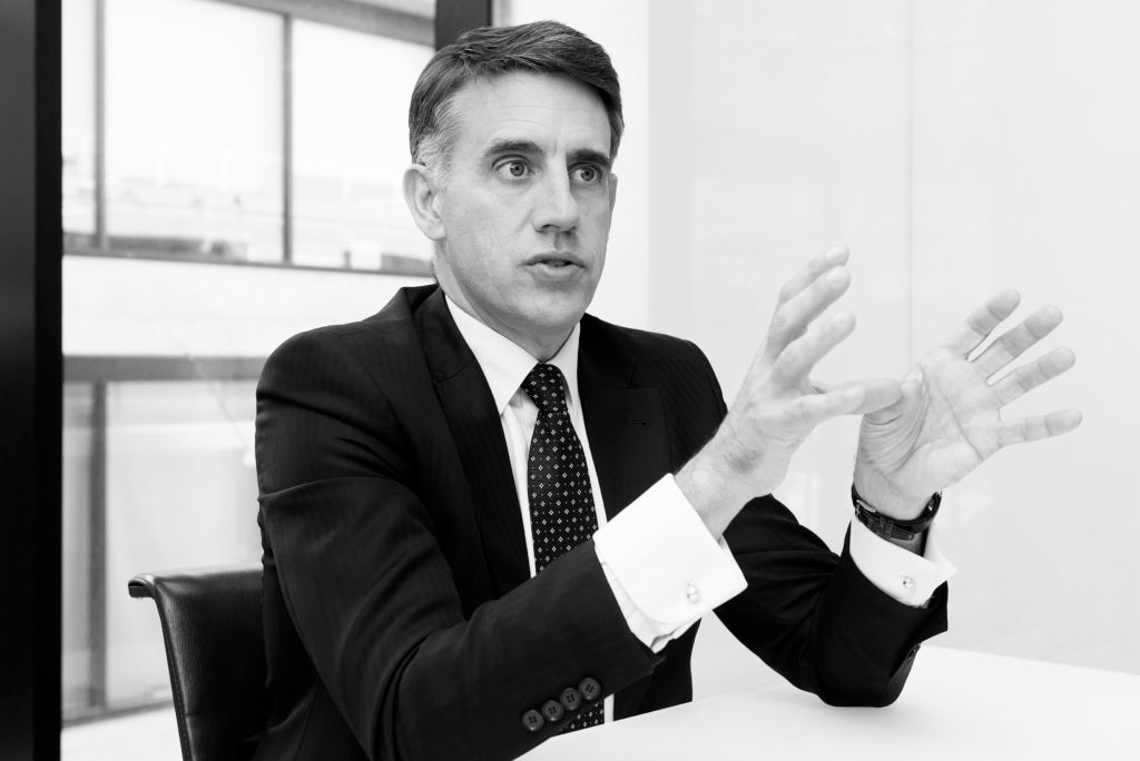 Fotografía de Luis Megías, director de BBVA Asset Management Europa