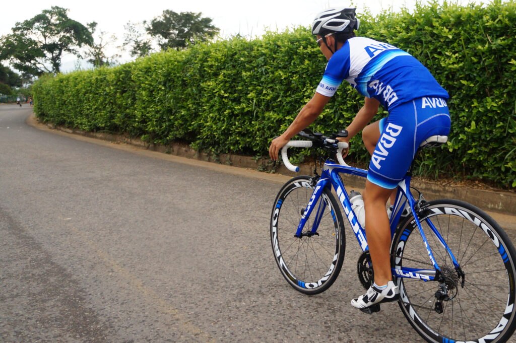Nicolás Guevara triatleta patrocinado por BBVA Colombia Fotografía de Nicolás Guevara triatleta patrocinado por BBVA Colombia
