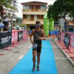 Fotografía de Nicolás Guevara triatleta patrocinado por BBVA Colombia