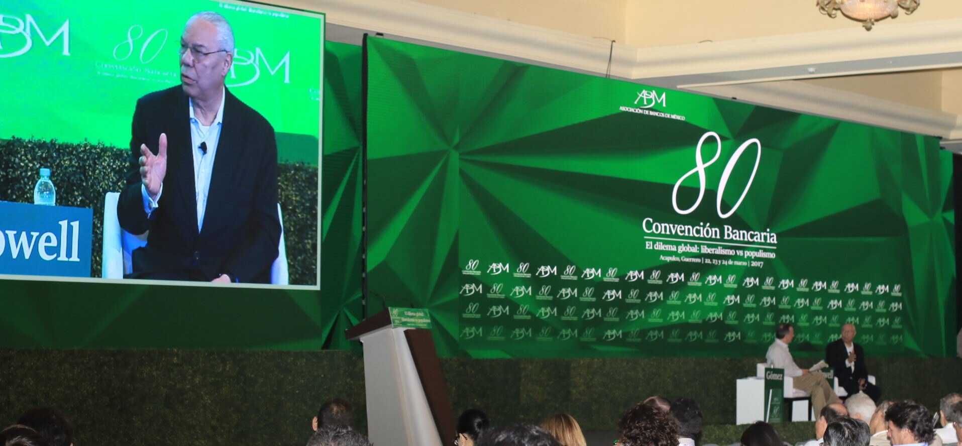 Conferencia Colin Powell en la 80 Convención de la ABM Conferencia Colin Powell en la 80 Convención de la ABM