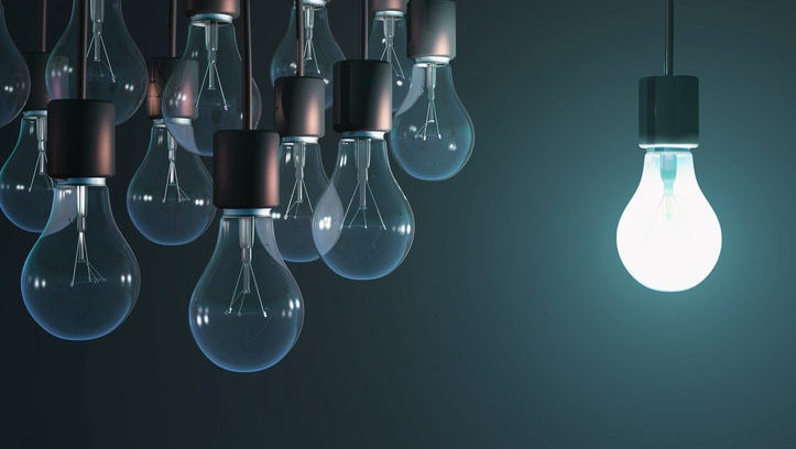bombillas tecnología fintech recurso luz iluminación ideas