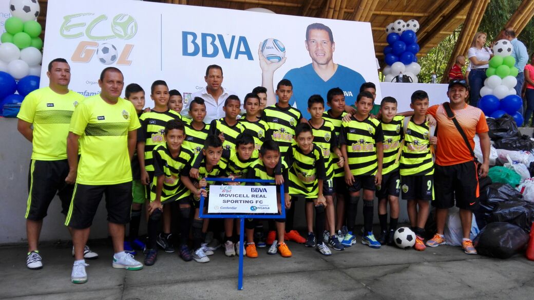 Participantes Ecogol BBVA 2017 Fotografía de Participantes Ecogol BBVA 2017