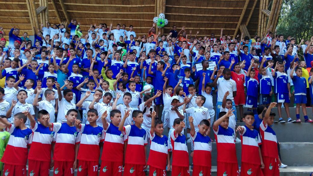 Niños torneo de fútbol Ecogol BBVA 2017 Fotografía de Niños torneo de fútbol Ecogol BBVA 2017