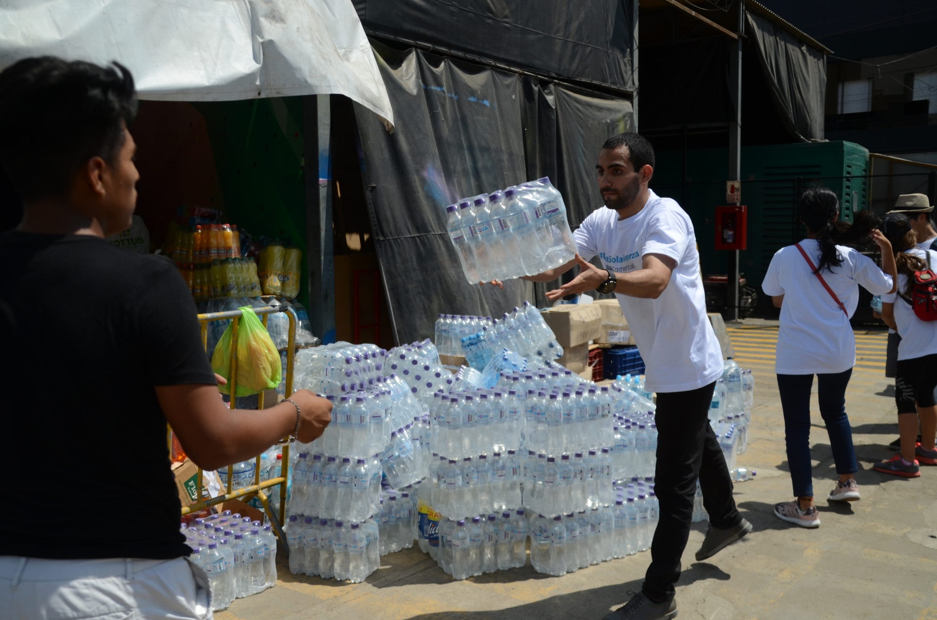 fotografia de inundaciones donaciones agua peru bbva