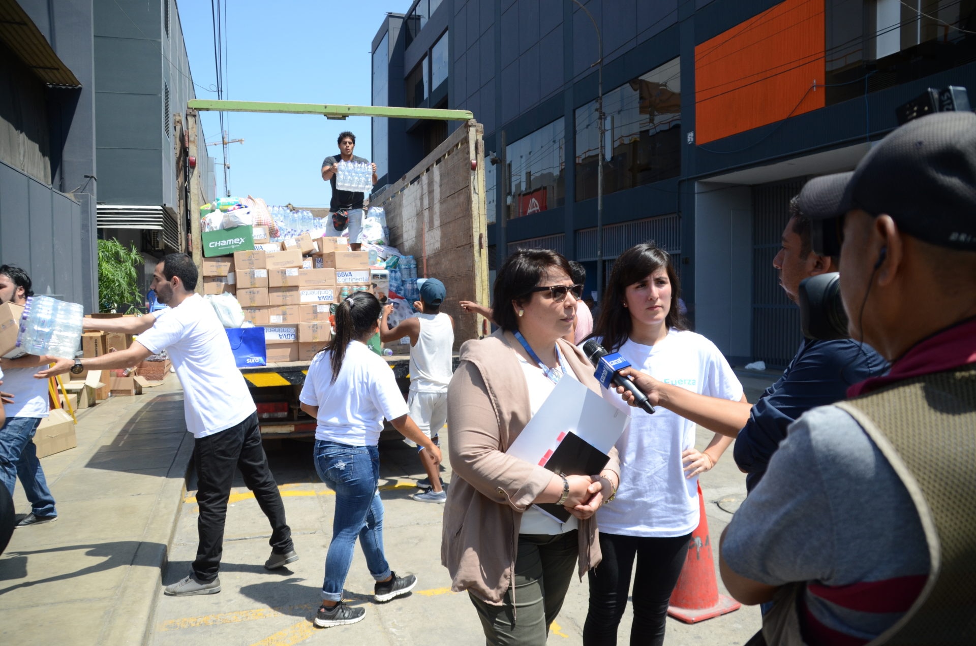 fotografia de inundaciones donaciones peru bbva