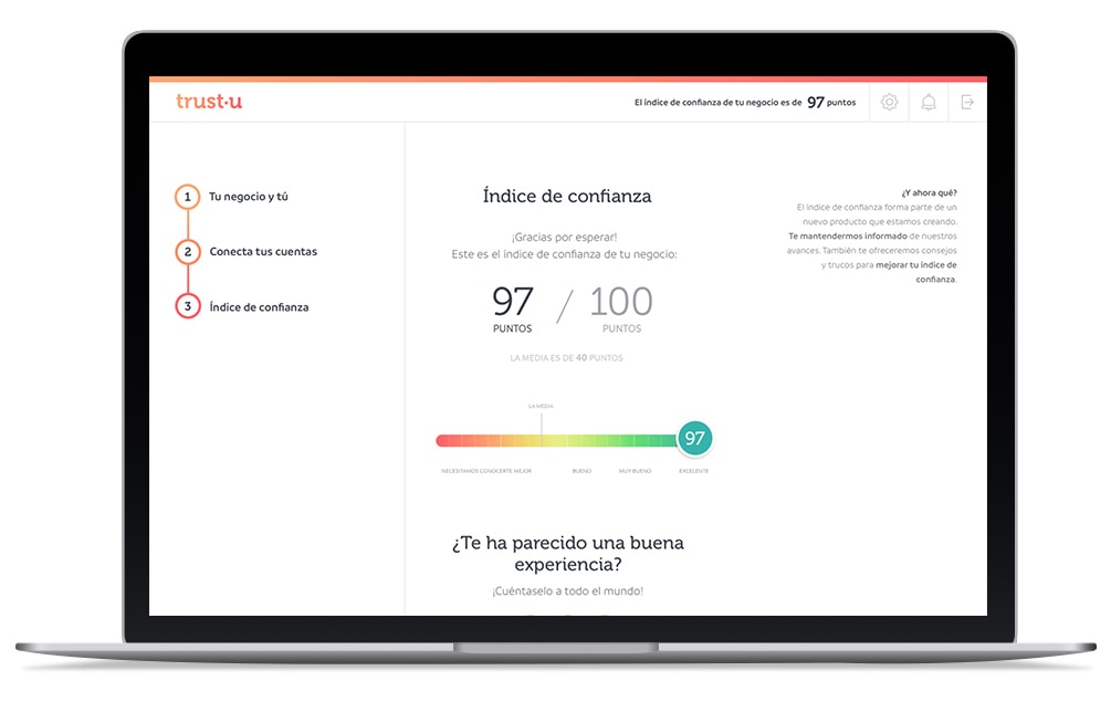 mockup trustu visualizacion indice confianza