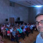 Fotografía de Oscar Cabrera Izquierdo, presidente BBVA Colombia en Gira BBVA + Digital 2017