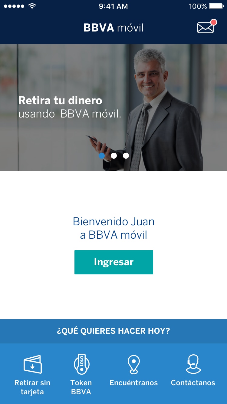 Fotografía BBVA movil Colombia Fotografía BBVA movil Colombia