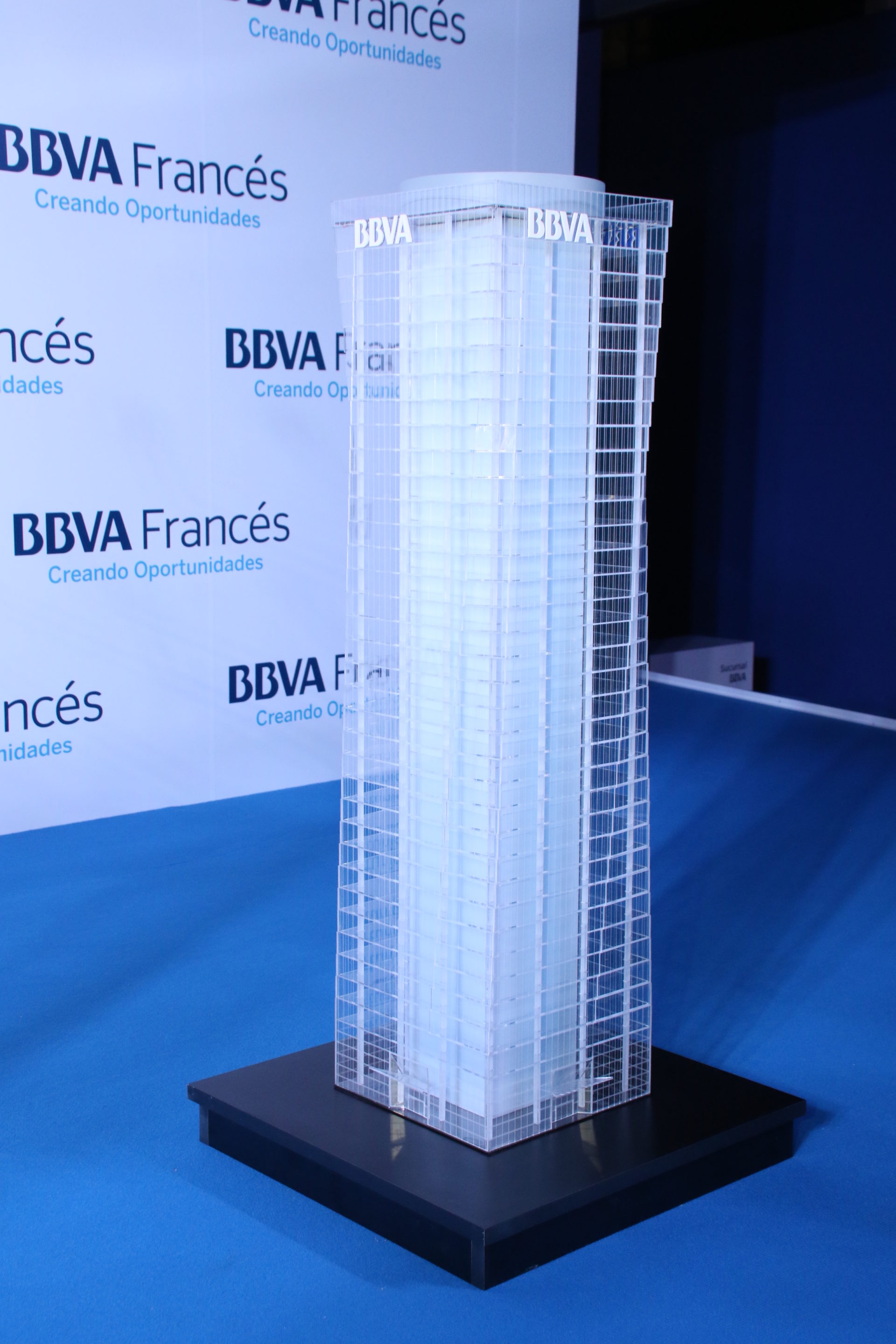 Fotografía Maqueta torre BBVA Francés