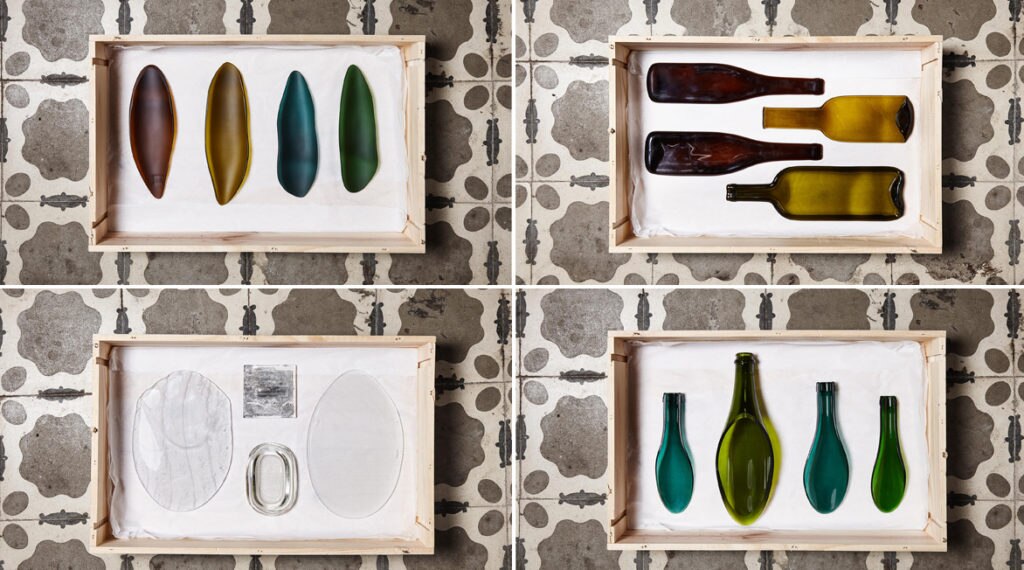 Piezas del taller de vidrio de El Celler de Can Roca Piezas del taller de vidrio de El Celler de Can Roca
