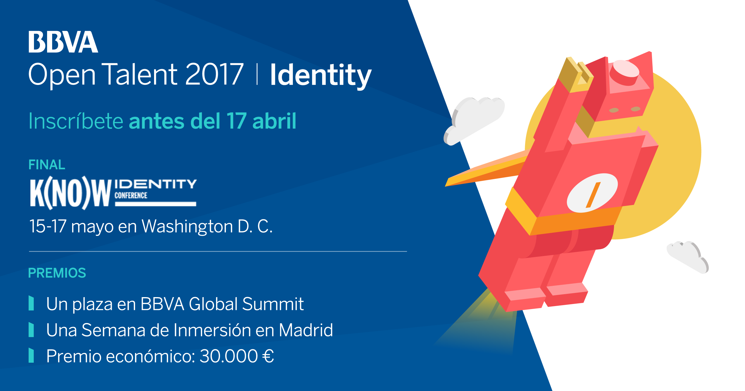 BBVA Open Talent 2017 busca a las 'startups' que trabajan en Identidad ...