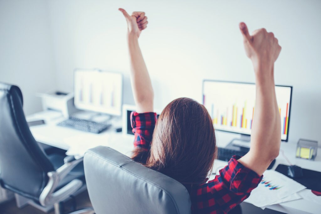 trabajo ordenadores recurso positivo felicidad ordenador