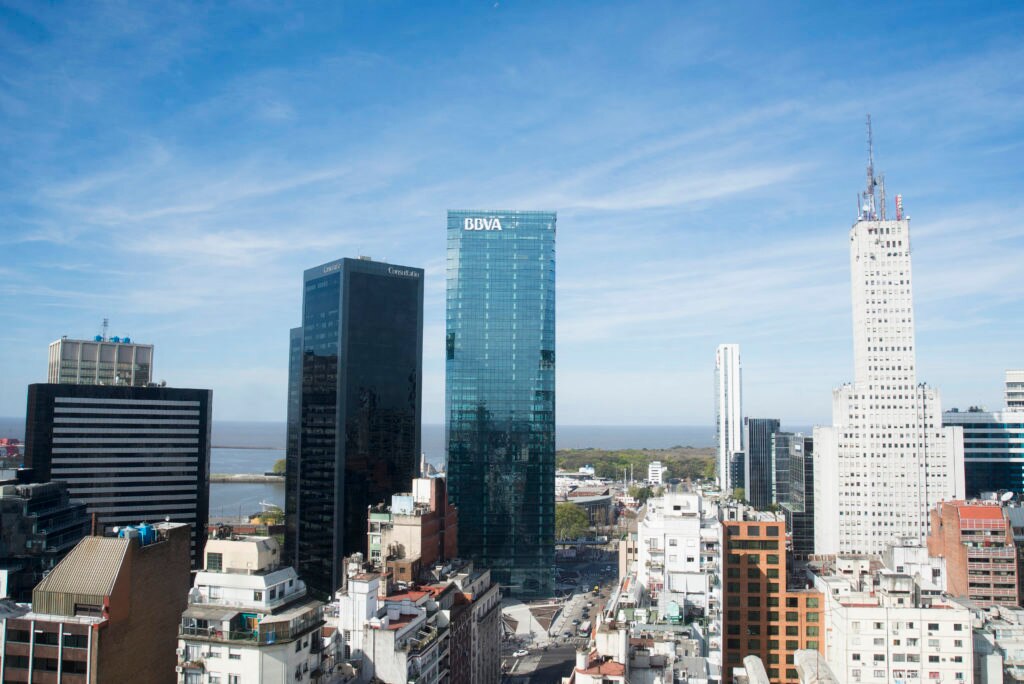 fotografía de torre bbva frances buenos aires edificio arquitectura bbva