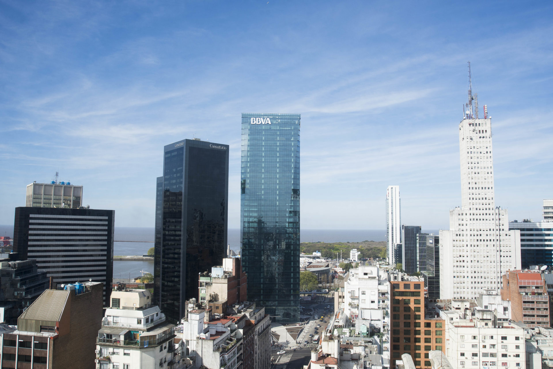 fotografía de torre bbva frances buenos aires edificio arquitectura bbva