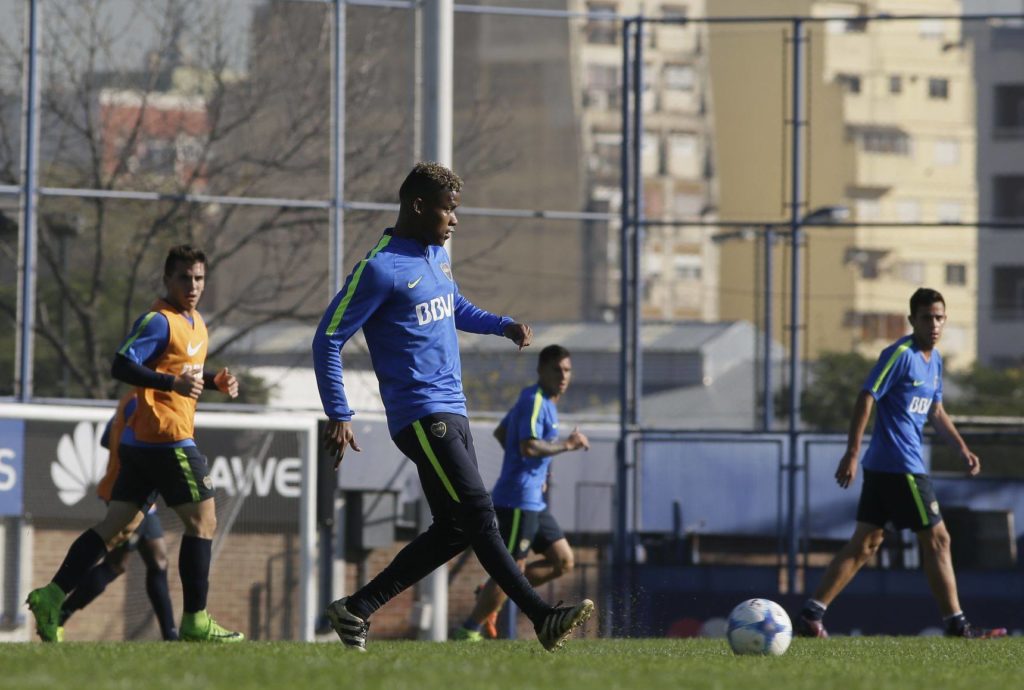 Boca prepara su partido frente a Huracán Boca prepara su partido frente a Huracán. BBVA