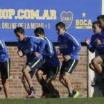 Entrenamiento Boca Juniors. BBVA Francés