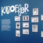 Fotografía de la Exposición de Patrice Killoffer, en la FILBo