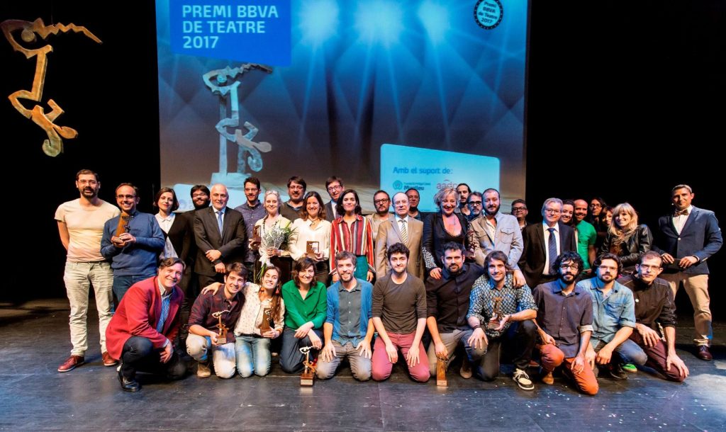 Finalistas y ganadores Premio BBVA de Teatro