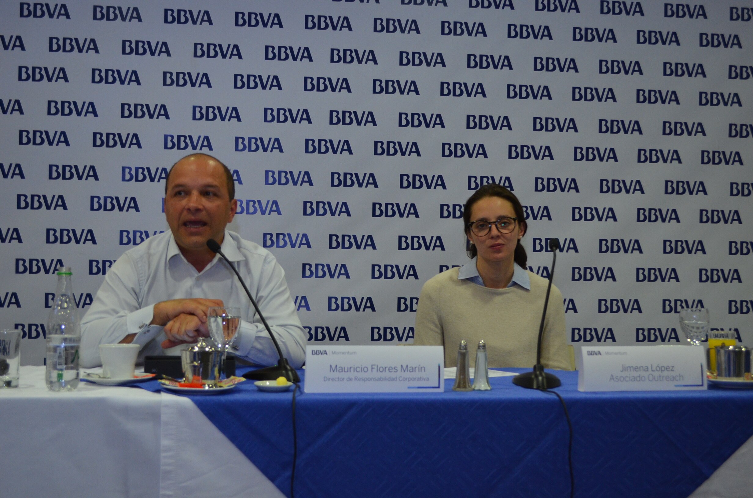 Mauricio Flores, en la jornada de BBVA Momentum fotografía deMauricio Flores Marin en la jornada de BBVA Momentum