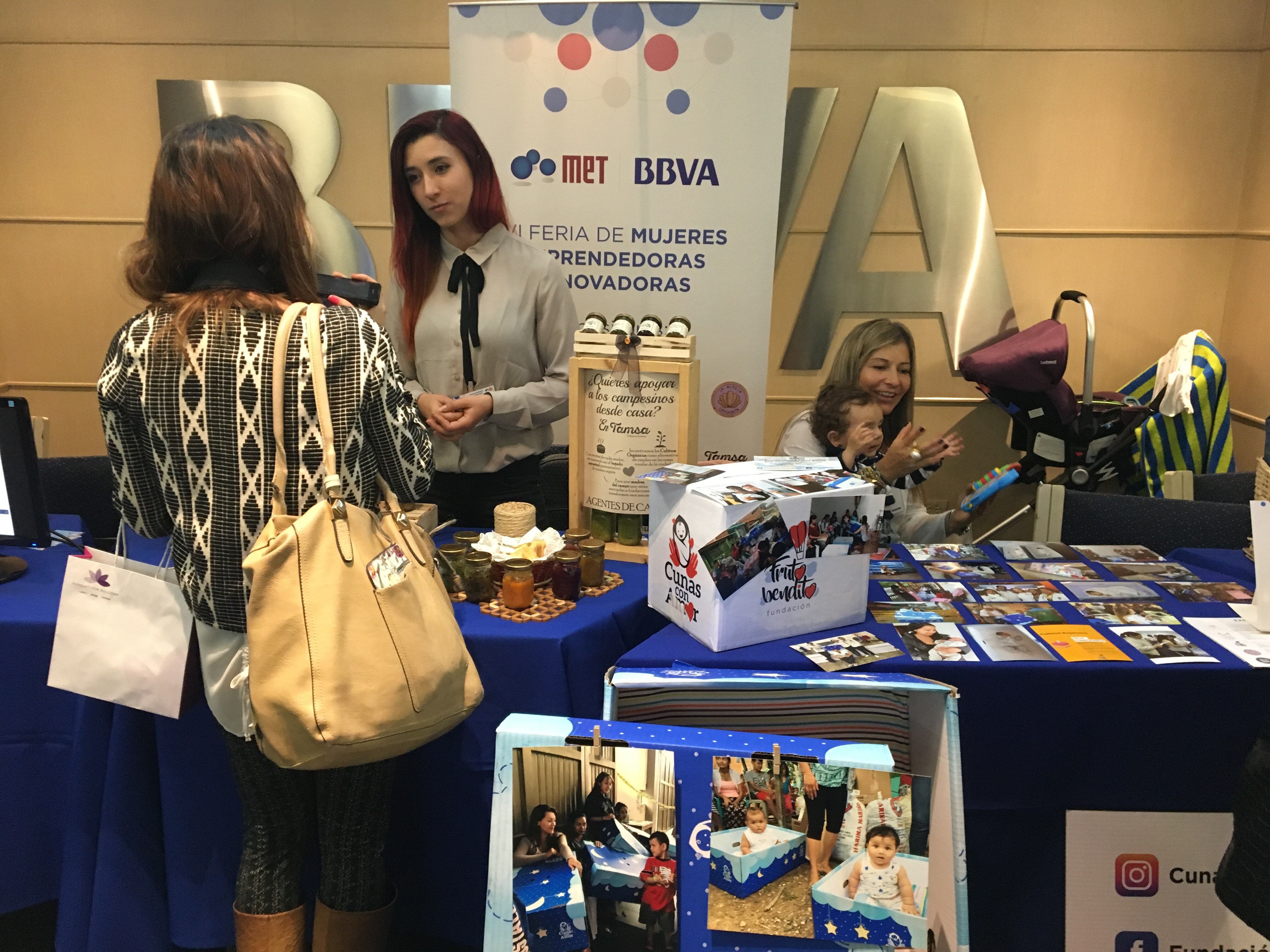 Feria de Emprendedoras MET - BBVA Fotografía Feria de Emprendedoras MET - BBVA