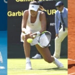 Garbiñe Muguruza distintos tipos de pistas BBVA